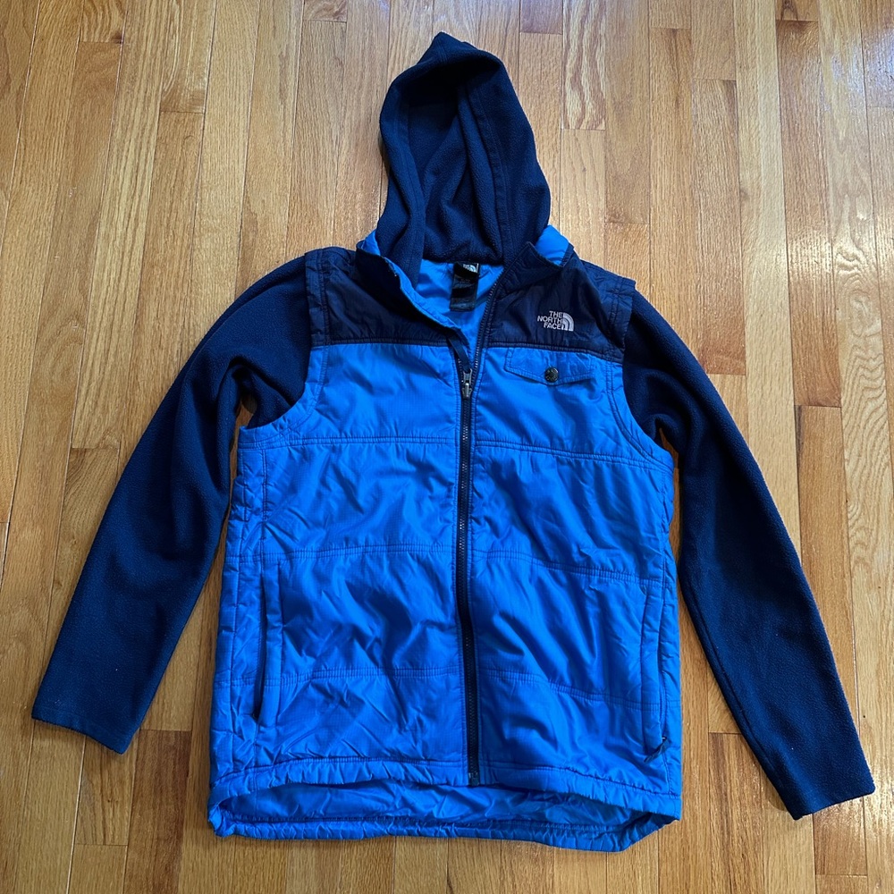 The North Face Blue Jacket Boys XL (18-20)